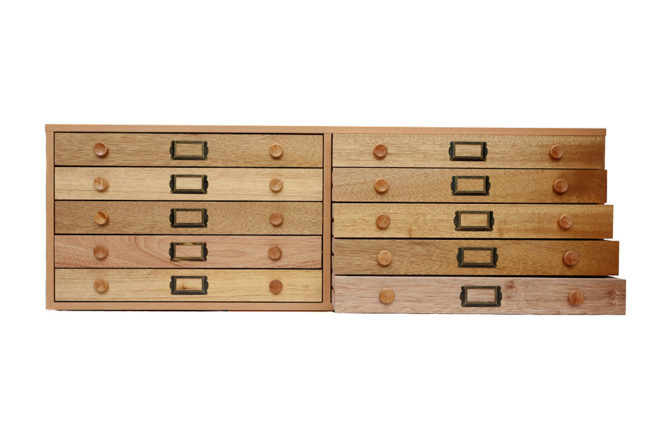 Entomological Cabinets - Timber - 10 Drawer - Standard Model - Deep Drawer 2