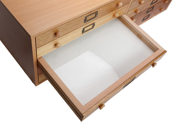 Entomological Cabinets - Timber - 10 Drawer - Standard Model - Deep Drawer 14