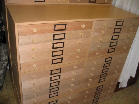 Entomological Cabinets - Timber - 10 Drawer - Standard Model - Deep Drawer 2