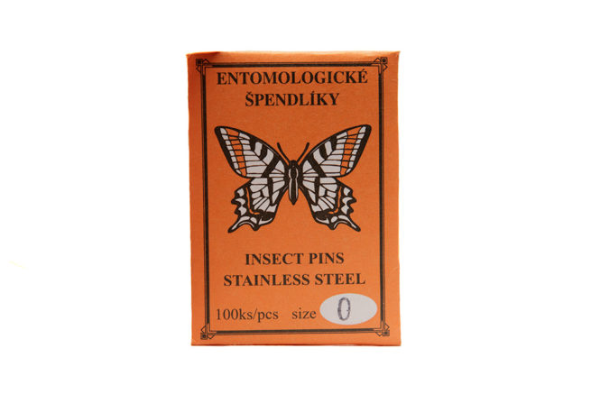 Insect Pins - Spendliky (Stainless Steel/Black Enameled Steel with Nylon Head) 3