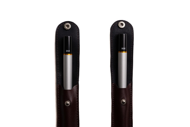 Peak Pocket Microscope Pen Style Magnifiers - 25x & 50x 2