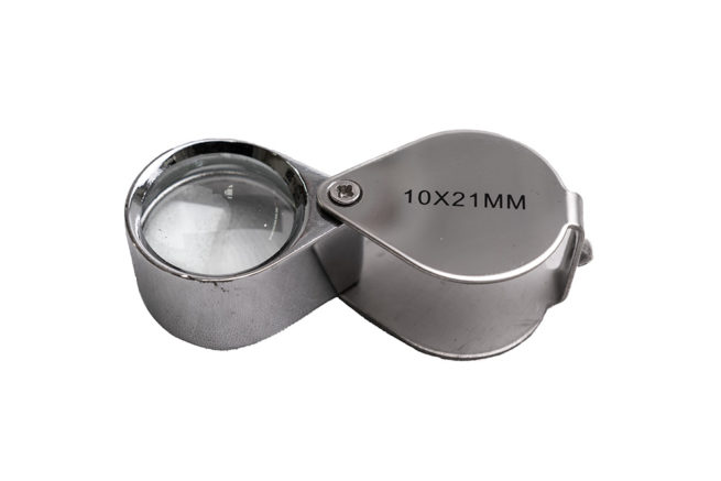 Hand Lens Magnifiers/Jewellers Loupes - 10x magnification 13