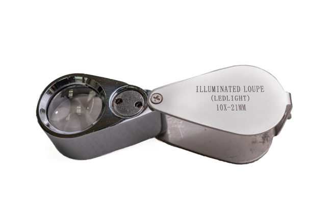 Hand Lens Magnifiers/Jewellers Loupes - 10x magnification 16