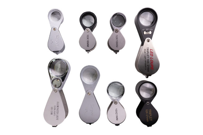 Hand Lens Magnifiers and Jewellers Loupes – 10x Magnification - Image 2