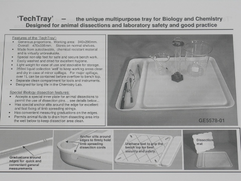 Techtray - Multi Purpose Dissection Tray & mat 3
