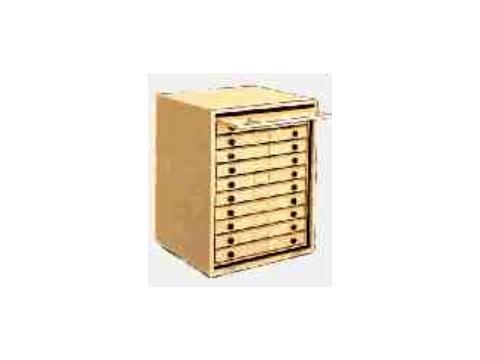 Entomological Cabinets - Metal - 10 Drawer 4
