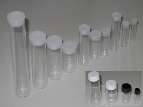 Glass Specimen Tubes (Vials) 1