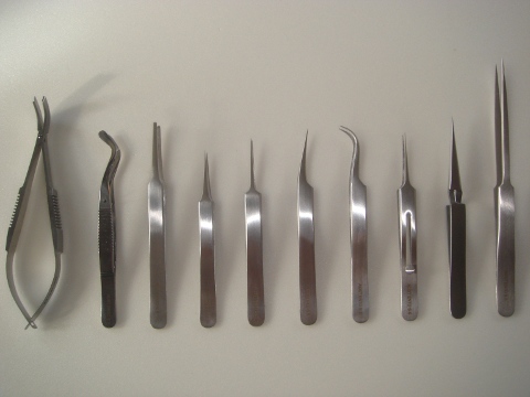 Swiss Style Stainless Steel Forceps/Tweezers 1