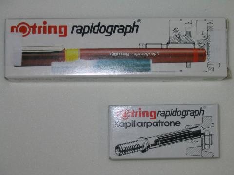 Rotring Rapidograph Indian Ink Pen 3