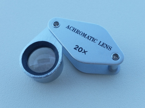Hand Lens Magnifiers/Jewellers Loupes - 20x magnification 2