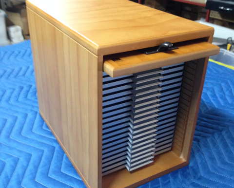 Microslide Cabinets - Timber 2