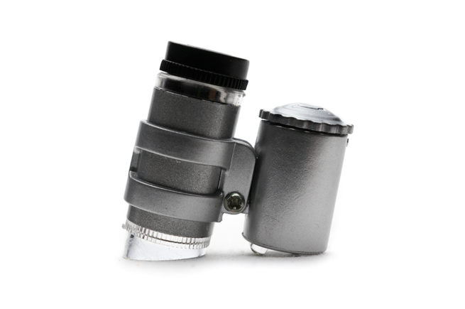 Illuminated Mini Microscope - 16x Magnification 2