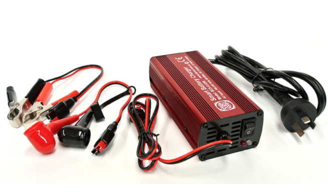12 Volt Lead Acid Battery and Battery Charger 3
