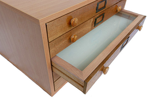 Entomological Cabinets - Timber - 5 Drawer - Standard Model 5