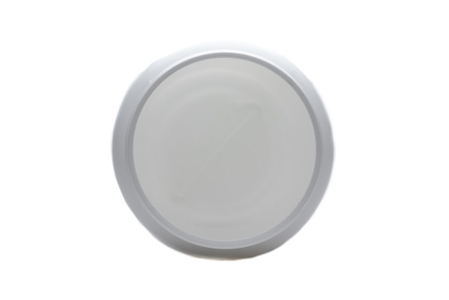 White HDPE Wide-Mouth Jar 2.2L 4